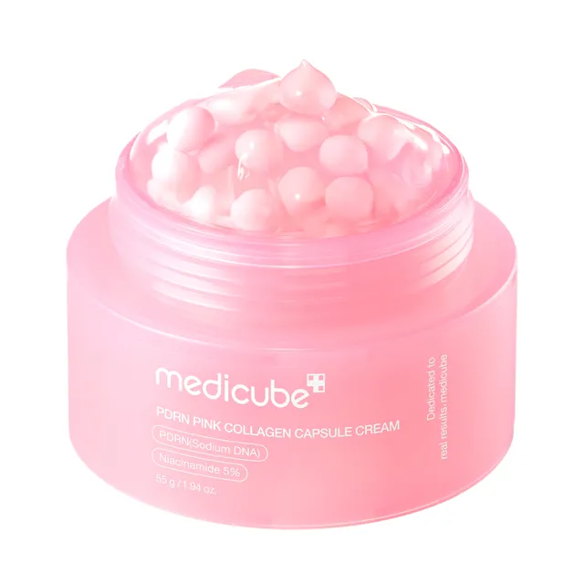 medicube - PDRN Pink Collagen Capsule Cream - Crème capsule